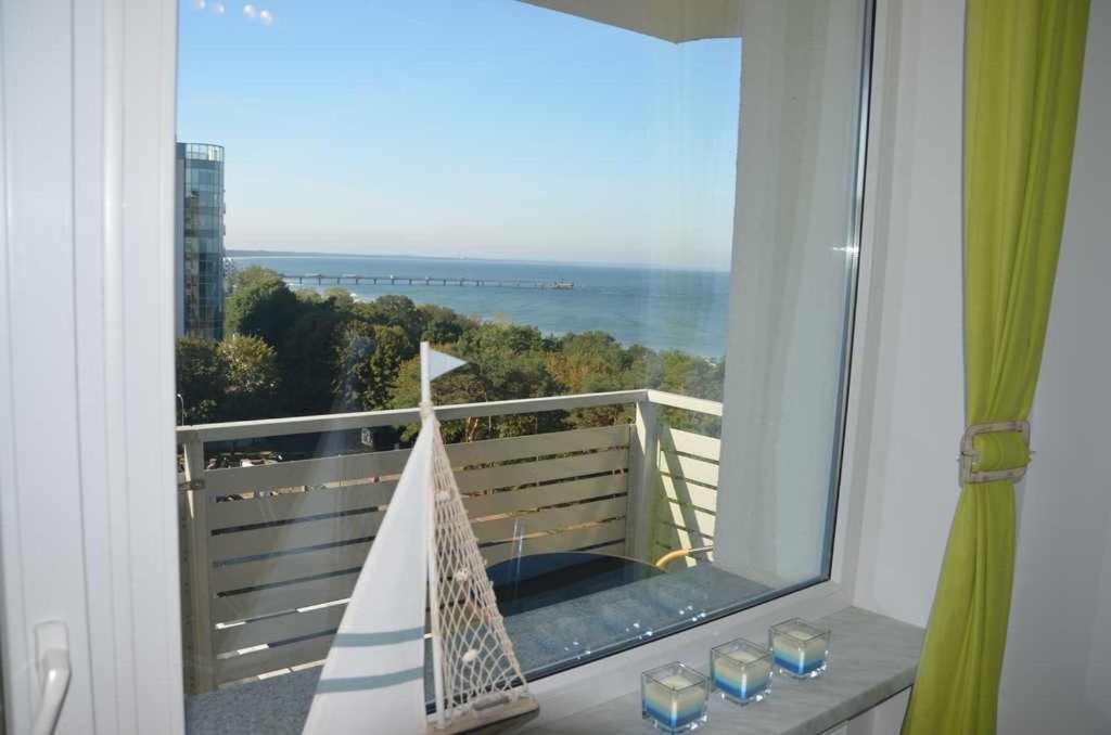 Apartament Z Panoramicznym Widokiem Na Morze Blisko Plazy I Centrum Pl Eng De Miedzyzdroje Dış mekan fotoğraf